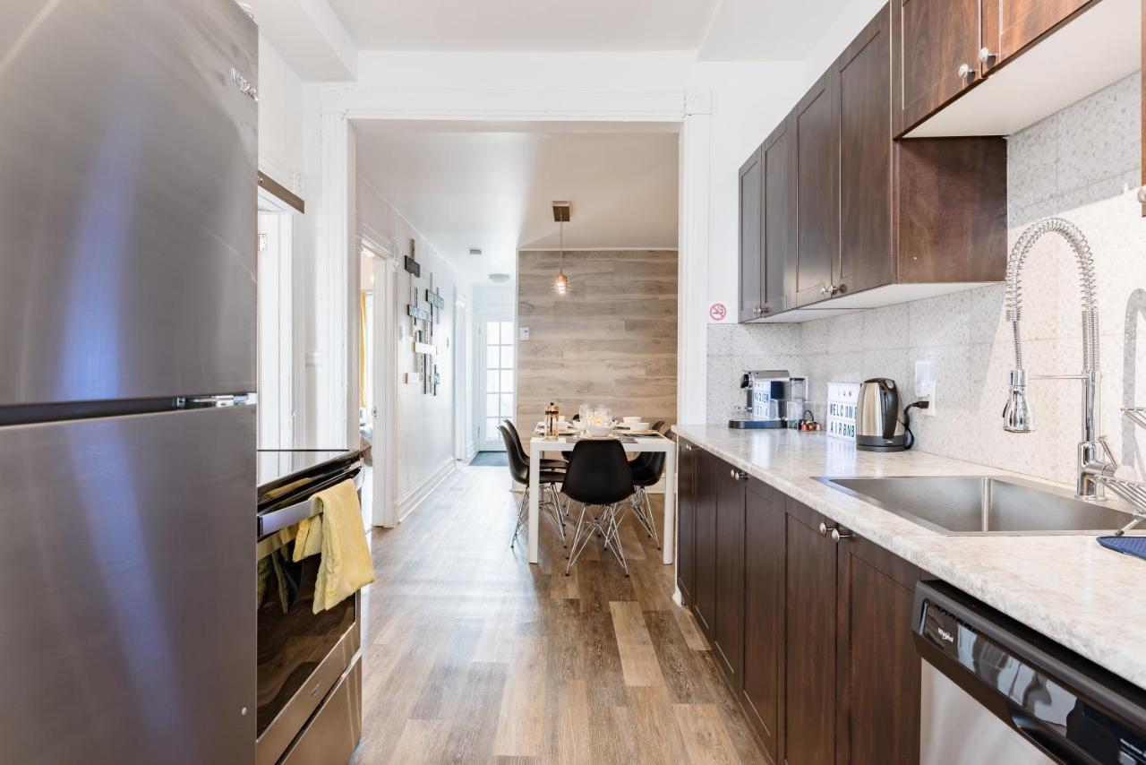 Apartments Near Montreal Olympic Park Екстер'єр фото