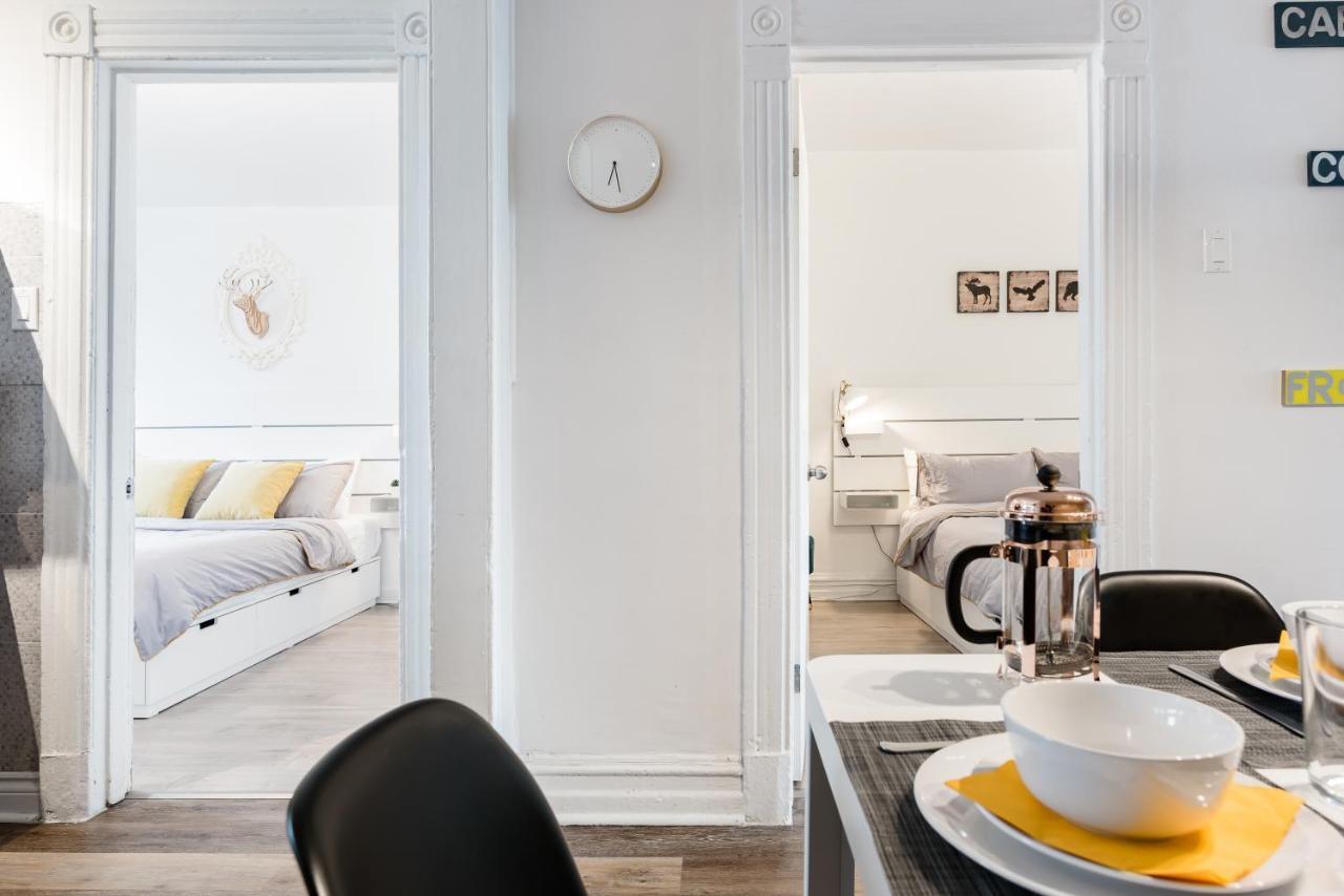 Apartments Near Montreal Olympic Park Екстер'єр фото