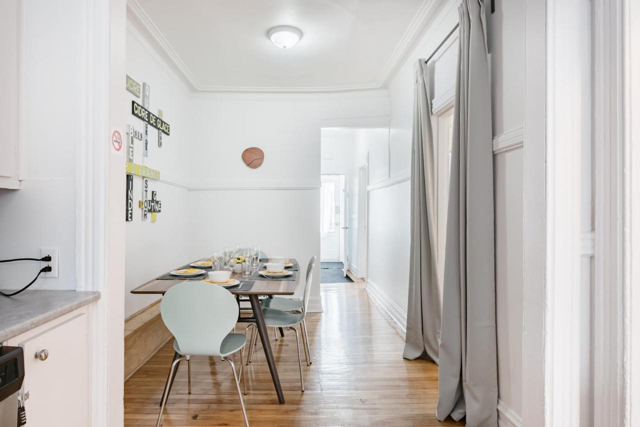 Apartments Near Montreal Olympic Park Екстер'єр фото
